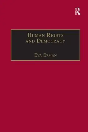 Human Rights and Democracy | 1:a upplagan Köp nu
