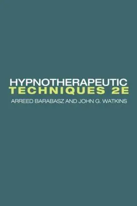 Hypnotherapeutic Techniques | 2:a upplagan Rea
