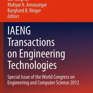 Begränsad tid IAENG Transactions on Engineering Technologies | 1:a upplagan