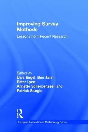 Beställ idag Improving Survey Methods | 1:a upplagan