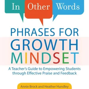 Populärt val In Other Words: Phrases for Growth Mindset | 0:e upplagan