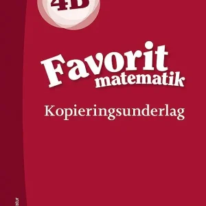 Nedsatt pris Favorit matematik 4B Kopieringsunderlag | 2:a upplagan