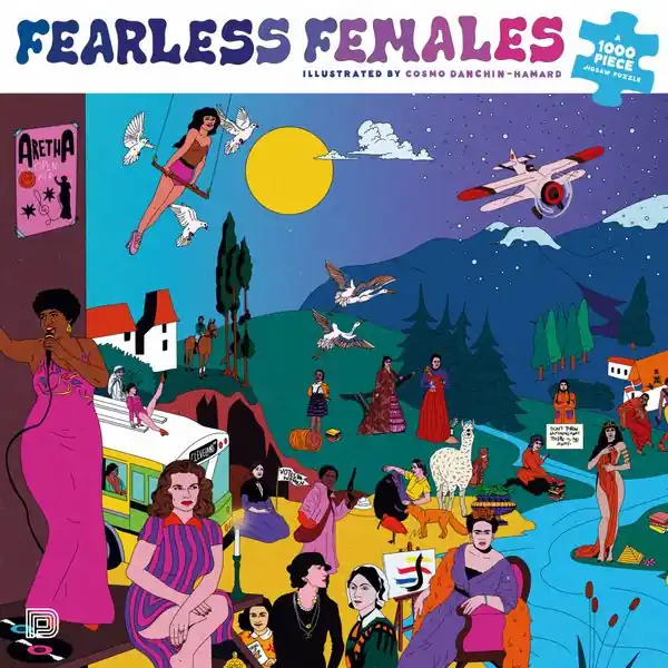 Fearless Females: A 1000 Piece Jigsaw Puzzle | 0:e upplagan Säker betalning