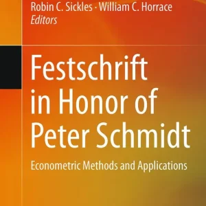 Bästa pris Festschrift in Honor of Peter Schmidt | 1:a upplagan