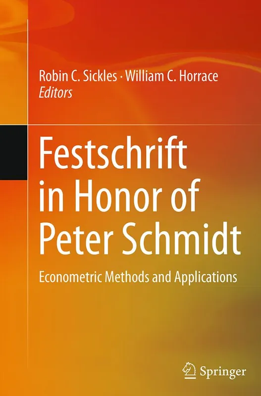 Bästa pris Festschrift in Honor of Peter Schmidt | 1:a upplagan