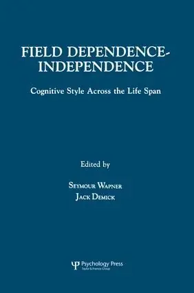 Bästa pris Field Dependence-independence | 1:a upplagan