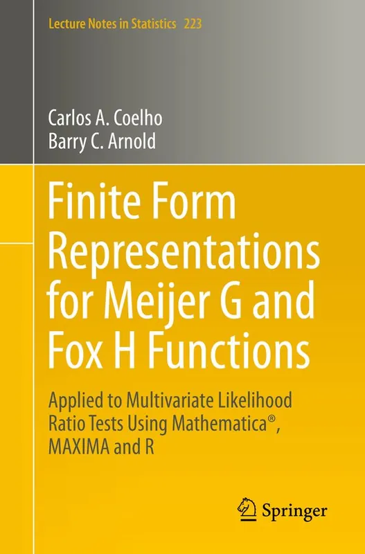 risnedsättning Finite Form Representations for Meijer G and Fox H Functions | 1:a upplagan