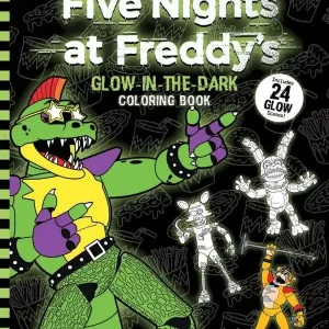 Endast idag Five Nights at Freddy's Glow in the Dark Coloring Book | 0:e upplagan