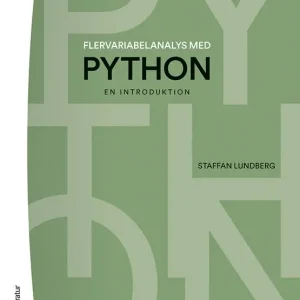 Endast denna vecka Flervariabelanalys med Python - en introduktion | 1:a upplagan