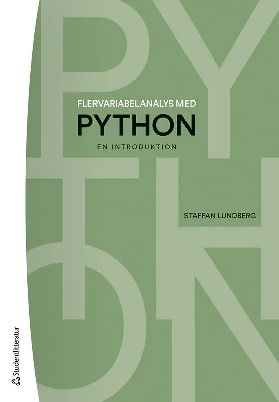 Endast denna vecka Flervariabelanalys med Python - en introduktion | 1:a upplagan