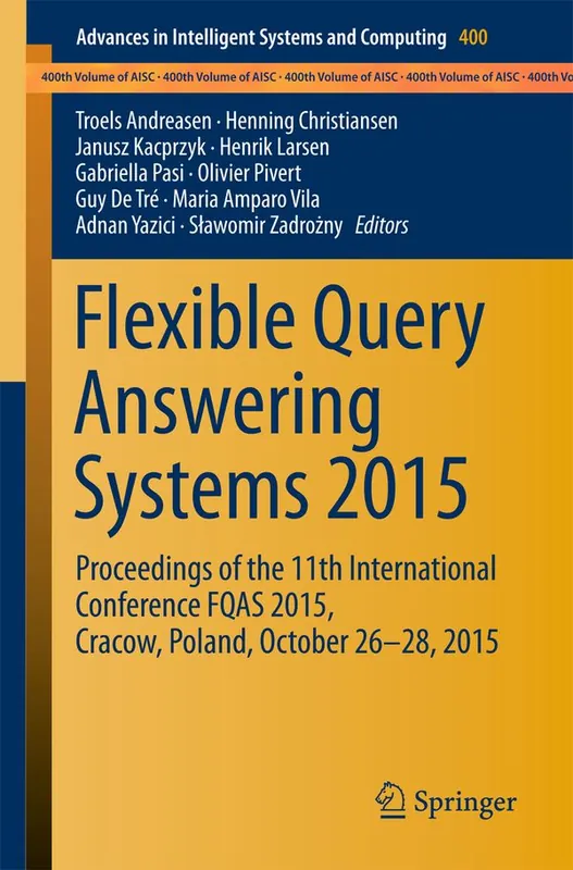 Flexible Query Answering Systems 2015 | 1:a upplagan Kundfavorit