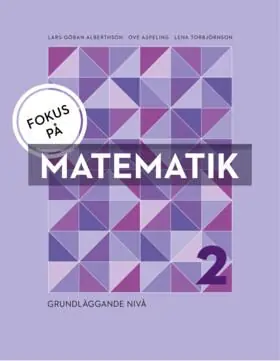 Fokus på Matematik - grundläggande nivå 2 | 0:e upplagan Köp online