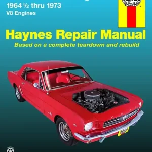 Billig Ford Mustang, Mach 1, GT, Shelby, & Boss V-8 (1964-1973) Haynes Repair Manual (USA) | 0:e upplagan