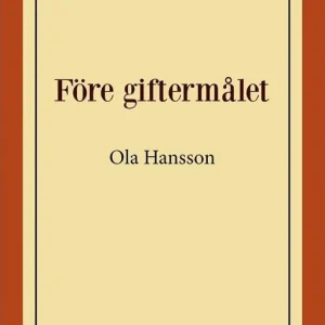 Före giftermålet | 0:e upplagan I lager