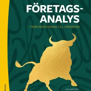 Sänkt pris Företagsanalys - från redovisning till värdering | 2:a upplagan