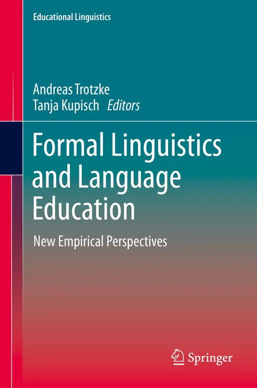 Kampanj Formal Linguistics and Language Education | 1:a upplagan