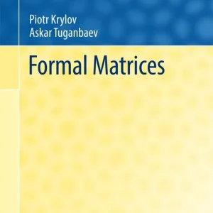Begränsat antal Formal Matrices | 1:a upplagan