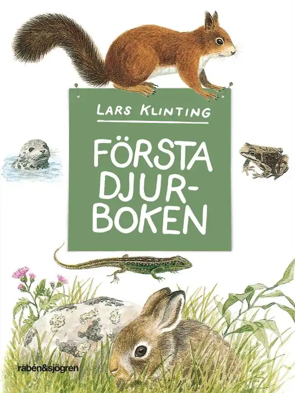 Första djurboken : däggdjur groddjur kräldjur | 1:a upplagan Premium